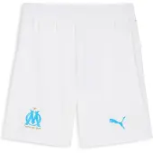 Puma Olympique de Marseille 25/26 Shorts Men, Sport, White/Azure, M