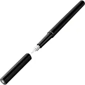 Pelikan 823654, Sort, Påfyldningssystem til patron, Blå, Rustfrit stål, Mellem, Gaveæske