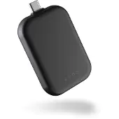 ZENS Single Lader Qi til Airpods USB-C Sort