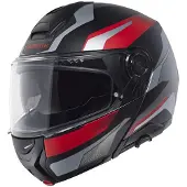 Schuberth Concept Tracer Klaphjelm Mat/Rød 65