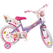 Toimsa Børnecykel 16" Paw Patrol Violet 1680 Pige