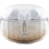 GUESS Glitter Gradient TWS Bluetooth-hovedtelefoner med dockingstation - guld