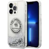 Karl Lagerfeld KLHCP14XLCRSGRS iPhone 14 Pro Max 6,7" sølv/sølv hardcase Liquid Glitter RSG