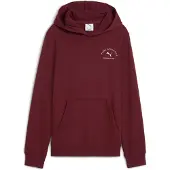 Puma Class Graphic Hoodie Youth, Shop, Ruby Shimmer, 13-14Y
