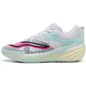 Puma All-Pro NITRO 2 Basketball Shoes Unisex, Shoes, White/Mint Melt, 38