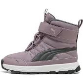 Puma Evolve Boots Kids, Shoes, Plum Jam/Shadow Gray, 34