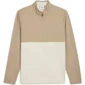 Puma CLOUDSPUN Tech Hybrid Golf Quarter-Zip Men, Clothing, Ice Coffee, L