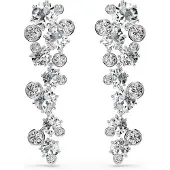 Swarovski Øreringe 'Constella' sølv / transparent