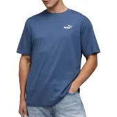 Puma T-shirt Ess Relaxed - Navy, størrelse Medium