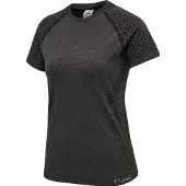 Hummel Ici Seamless T-shirt - Sort Kvinde, størrelse Small