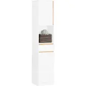 SoBuy Badeværelsesskab BZR80-W, 35x170x33 cm