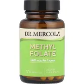 Dr. Mercola , Metyl folat, 5 mg, 30 kapsler