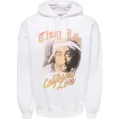 Only & Sons Sweatshirt 'ONSTupac' blandingsfarvet / hvid