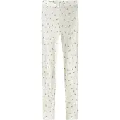 Name it Leggings grå / hvid