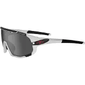 Tifosi SLEDGE sportsbriller mat hvid (3 glas: Smoke, AC Red, Clear)
