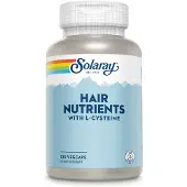 Solaray Rients Hair Kapsler Nød 120 Enheder