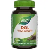 Nature'S Way , DGL, Lakrids, 100 Kæderejsende Tabletter