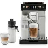 De'Longhi Eletta Explore ECAM450.55.S - Automatisk kaffemaskine med mælkeskummer - 19 bar - sølv
