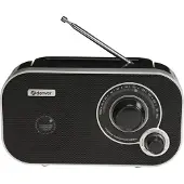 Denver TR-51B, Personligt, Analog, FM, Analog, Sort, Ekstern