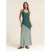St MRLO Kjole 'LENNOX SLIP DRESS' grøn