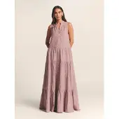 St MRLO Kjole 'AMARA MAXI DRESS' pastelpink