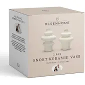 Olsen Home Snoet Waza keramikvase - 2 stk