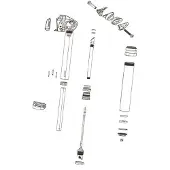 RockShox 150 Mm Reverb Axs B1 Overrør