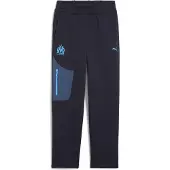 Puma Olympique de Marseille PUMATECH Sweatpants Youth, Clothing, Navy/Azure, 13-14Y