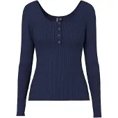 Pieces Shirts 'PCKitte' marin