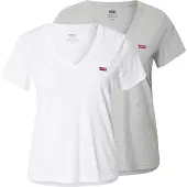 Levi's Perfect Kortærmet V-hals T-shirt 2 Enheder