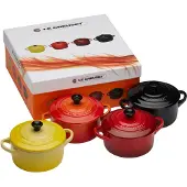 Le Creuset Stoneware 10x5 Cm Grydesæt 4 Enheder