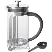 Leopold Vienna LV01533, Kande, 1 L, Sort, Rustfrit stål, Transparent, Glas, Plast, Rustfrit stål