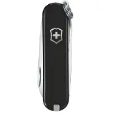 Victorinox 0.6223.3G, Låsning af knivblad, Kniv med flere værktøjer, Dråbepunkt, Syntetisk ABS, SORT, 7 værktøjer