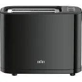 Braun PurEase HT3010 BK - Brødrister - 2 skive - 2 Holdere - sort