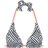 Buffalo Bikinioverdel neongrøn / pink / sort / hvid