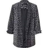 Pieces Blazer 'PCBosella' mørkegrå / sort