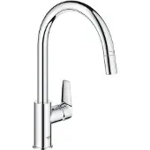GROHE BauEdge Køkkenarmatur - C-Tud Udtræk 8,0l chrome