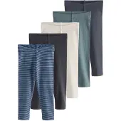Next Leggings cyanblå / basalgrå / greige / sort