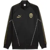 Puma Valencia CF KING Anthem Jacket Men, Clothing, Black/Victory Gold, XL
