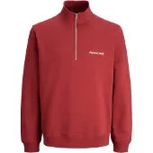 Jack & jones Sweatshirt Med Halv Lynlås