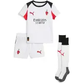 Puma AC Milan 25/26 Away Minikit Kids, Clothing, White/Red, 4-5Y