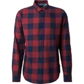 Jack & Jones Gingham Twill Skjorte Med Lange ærmer