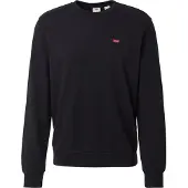 Levi's Sweatshirt 'Original Housemark Crewneck Sweatshirt' rød / sort / hvid
