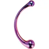 Dream Toys Glamour Glass Curved Big Wand – 21x3.8 cm