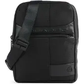 Piquadro Skuldertaske sort
