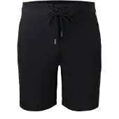 Yeaz Badeshorts 'Davey' sort / hvid