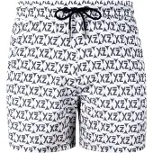 Yeaz Badeshorts 'Seashey' sort / hvid