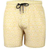 Yeaz Badeshorts 'Seashey' lysegul / hvid