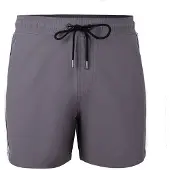 Yeaz Badeshorts 'Seabeat' grå / sort / hvid
