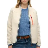 Superdry Superdrytil kvinder. W2012340A Fleece Full beige (XS), Casual, Polyester